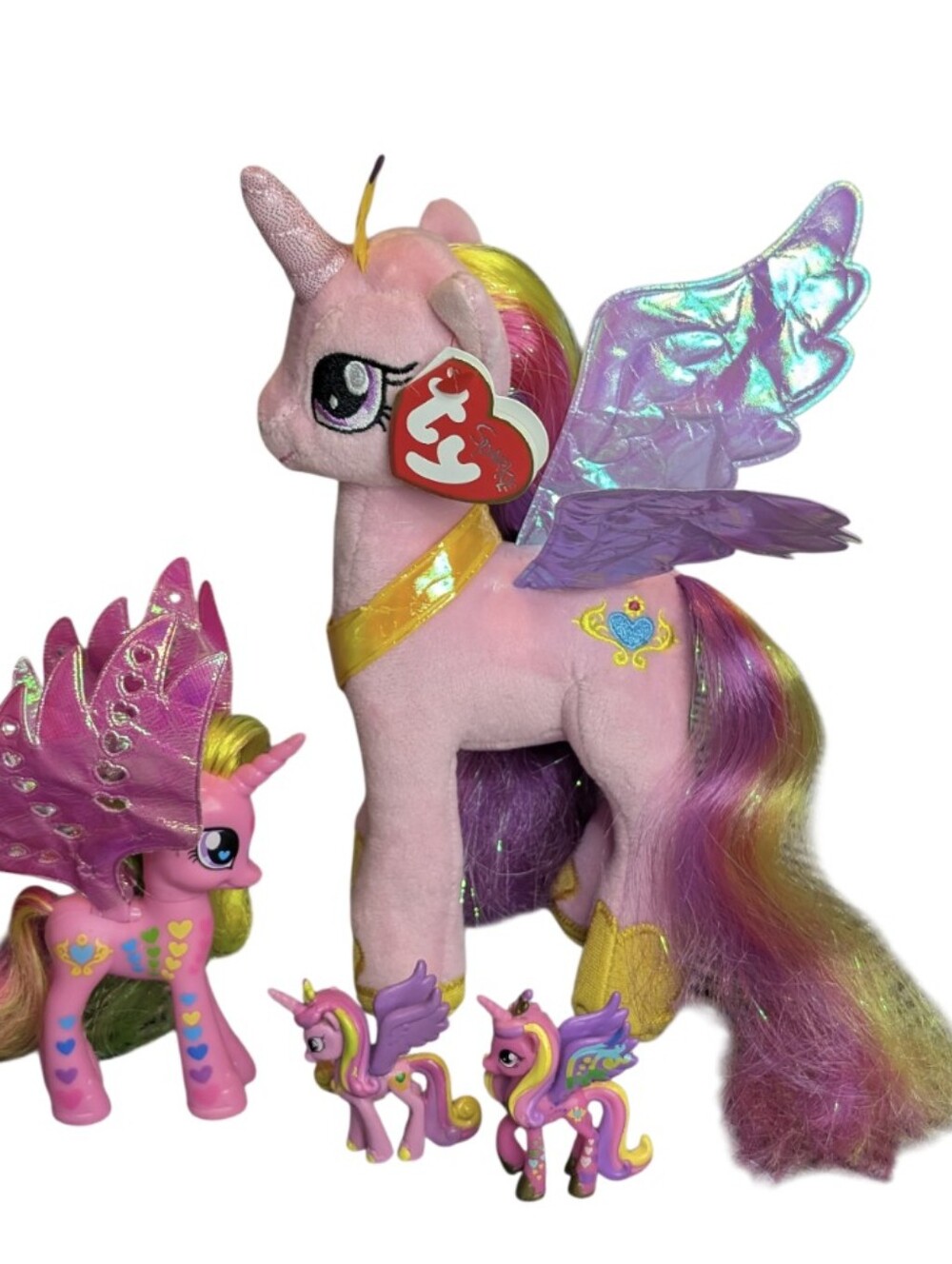 My Little Pony MLP Princess Cadance Ty Sparkle Plush & Figures